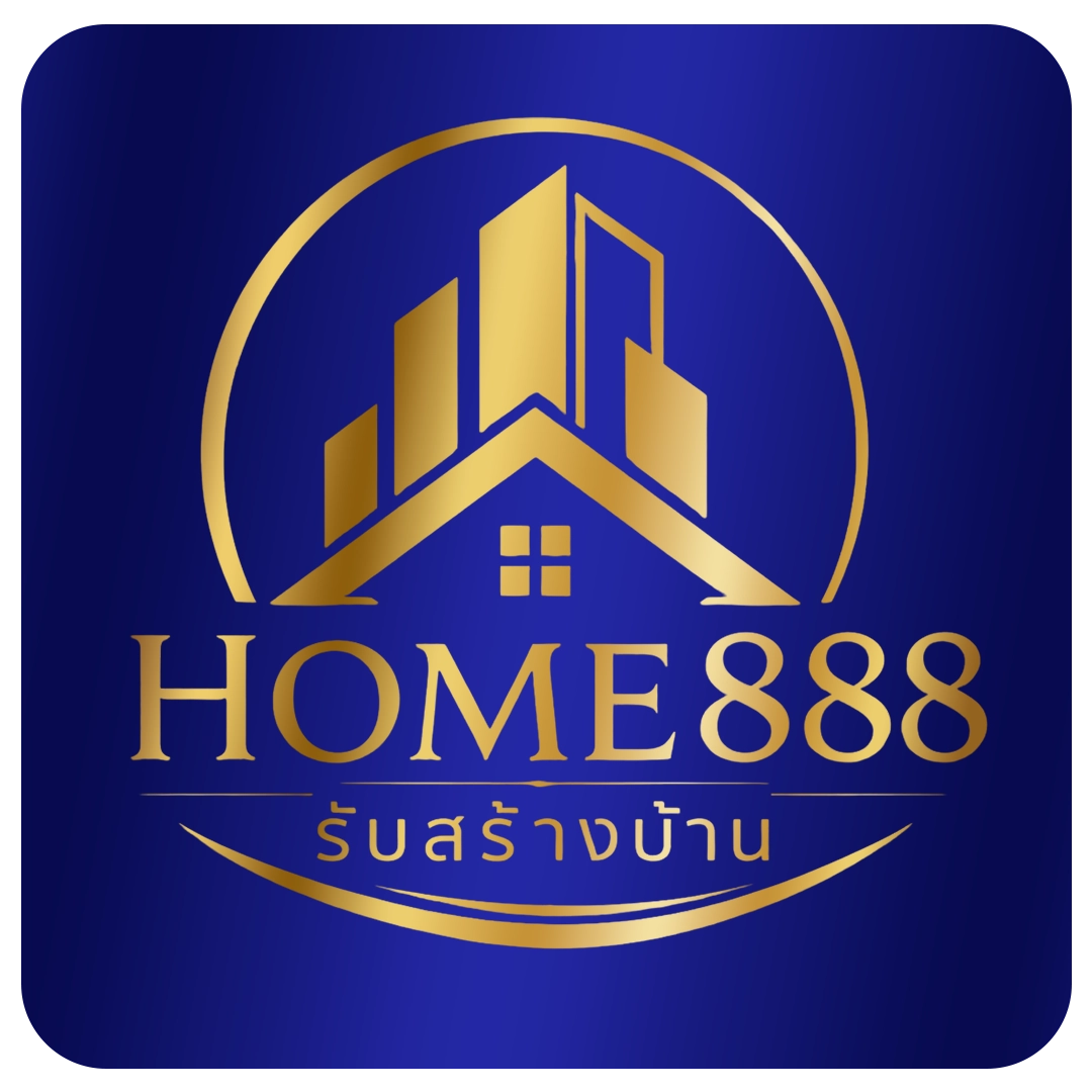 โลโก้บริษัทรับสร้างบ้าน บริษัท โฮม 888 พร็อพเพอร์ตี้ จำกัด