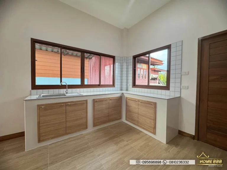 บ้านคุณมาลัย บ้านชั้นเดียวสไตล์มินิมอล จังหวัดลำปาง — ภาพหน้างาน 6