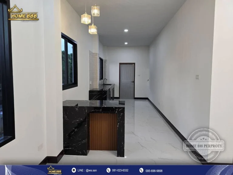 บ้านคุณมด บ้านชั้นเดียวสไตล์คอนเทมโพรารี่ จังหวัดลำพูน — ภาพหน้างาน 4